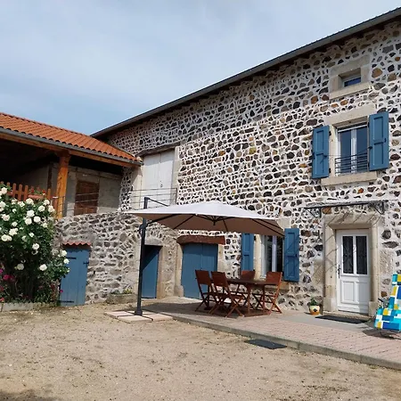 Ferme Du Xixe Siecle Avec Cour Fermee Et Terrasse, Proche Des Gorges De La Loire Et Du Puy-en-velay - Fr-1-582-187